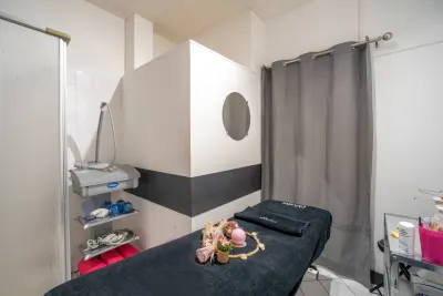 Une cabine de soins